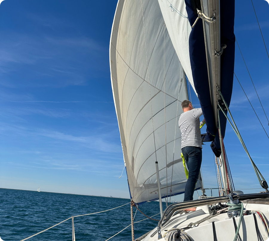 formation - voilier - mer - port de bouc